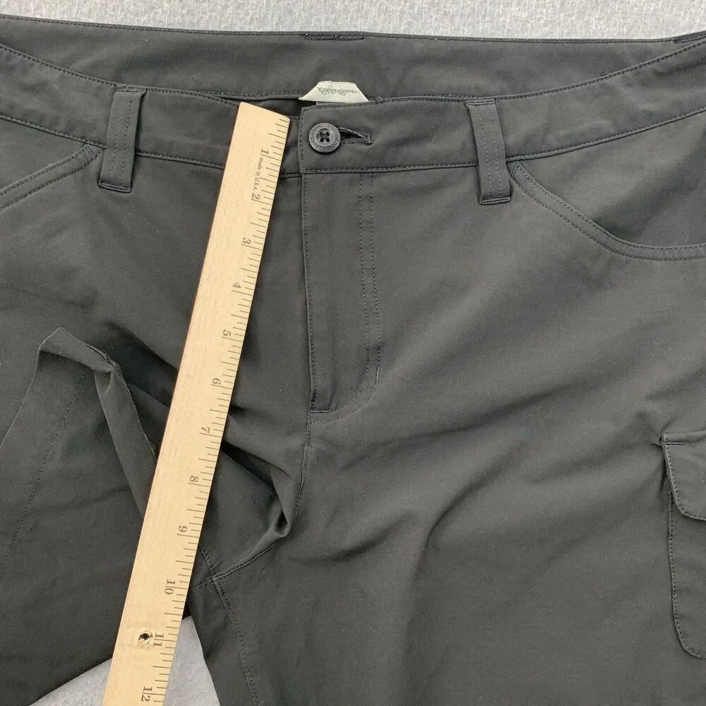 Eddie Bauer Shorts Womens Size 16 Stretch Cargo Hiking Flex Outdoor Performance - Picture 6 of 13